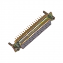 50-Way D-Conn Female Straight PCB